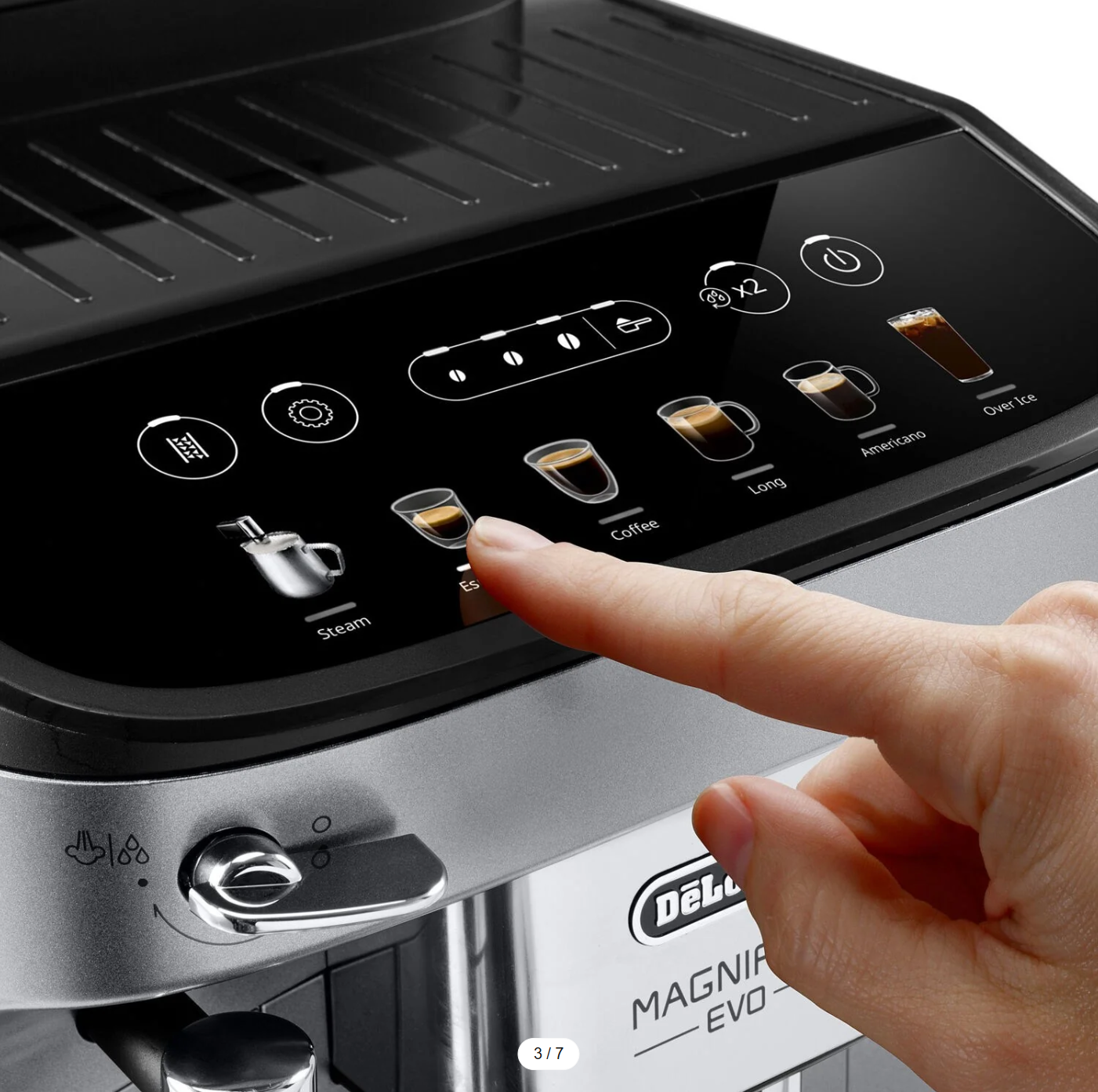 De'Longhl Magnifica Evo ECAM29043SB Fully Automatic Coffee Machine &Traditional Frother