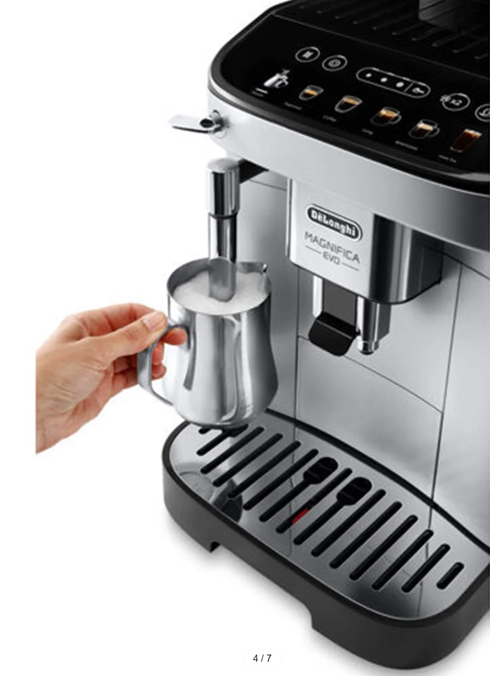 De'Longhl Magnifica Evo ECAM29043SB Fully Automatic Coffee Machine &Traditional Frother