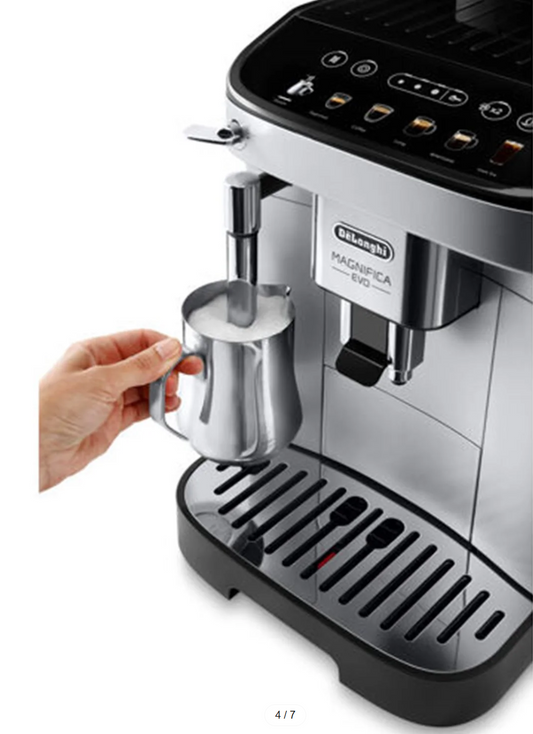 De'Longhl Magnifica Evo ECAM29043SB Fully Automatic Coffee Machine &Traditional Frother